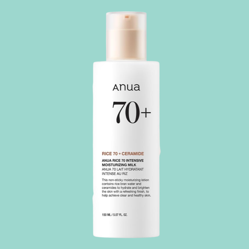 Rice 70% Intensive Moisturizing Milk by ANUA  150ml — Silken. Nourish. FOREVA.