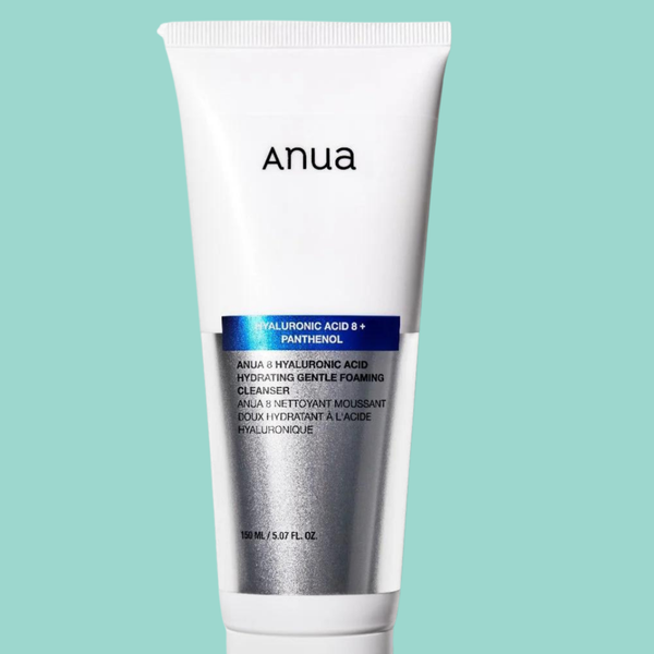 8 Hyaluronic Acid Hydrating Gentle Foaming Cleanser by ANUA 150ml  — Purify. Hydrate. FOREVA.