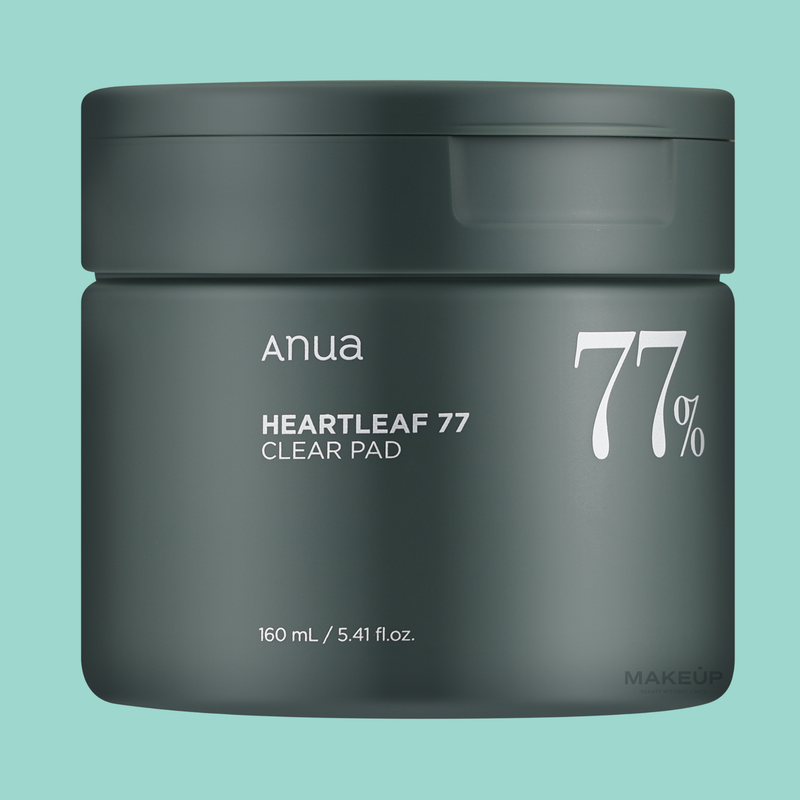 Heartleaf 77% Clear Pad by ANUA 160ml — Clarify. Calm. FOREVA.