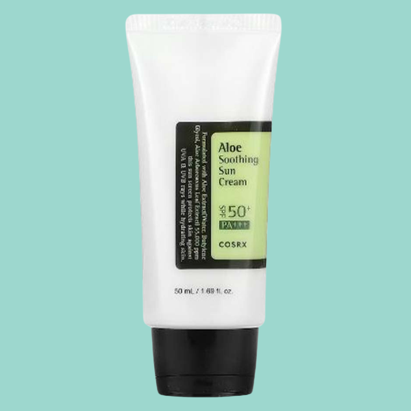 Aloe Soothing Sun Cream SPF50+ PA+++ by COSRX 50ml — Shield. Soothe. FOREVA.