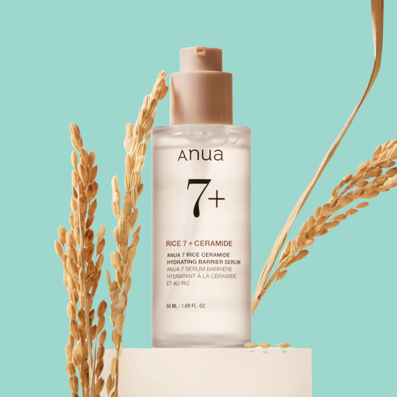 7 Rice Ceramide Hydrating Barrier Serum by ANUA 50ml — Protect. Nourish. FOREVA.