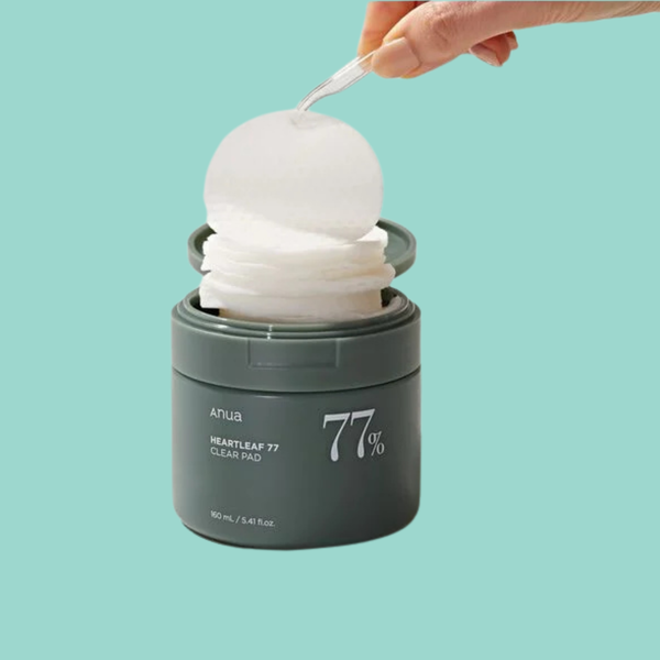 Heartleaf 77% Clear Pad by ANUA 160ml — Clarify. Calm. FOREVA.