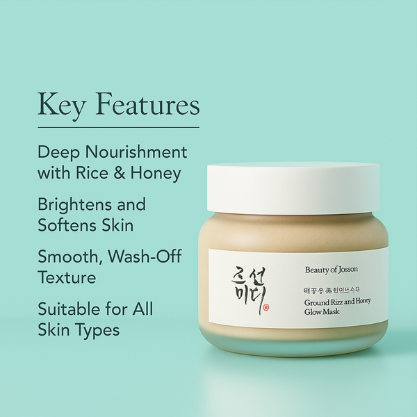 Ground Rice & Honey Glow Mask by Beauty Of Joseon 50ml — Nourish. Brighten. FOREVA.