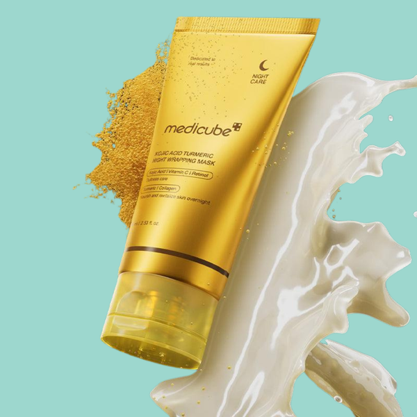 Medicube Kojic Acid + Turmeric Overnight Wrapping Mask 75ml — Brighten. Restore. FOREVA.