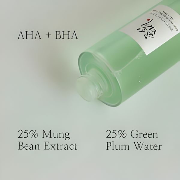 Green Plum Refreshing Toner (AHA + BHA) by Beauty of Joseon 150ml — Refine. Renew. FOREVA.