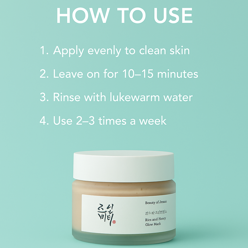 Ground Rice & Honey Glow Mask by Beauty Of Joseon 50ml — Nourish. Brighten. FOREVA.