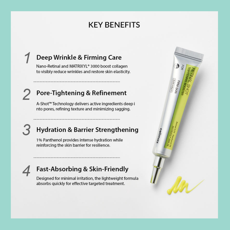 Celimax Vita-A Retinal Shot 15 ml — Tighten. Brighten. FOREVA. |